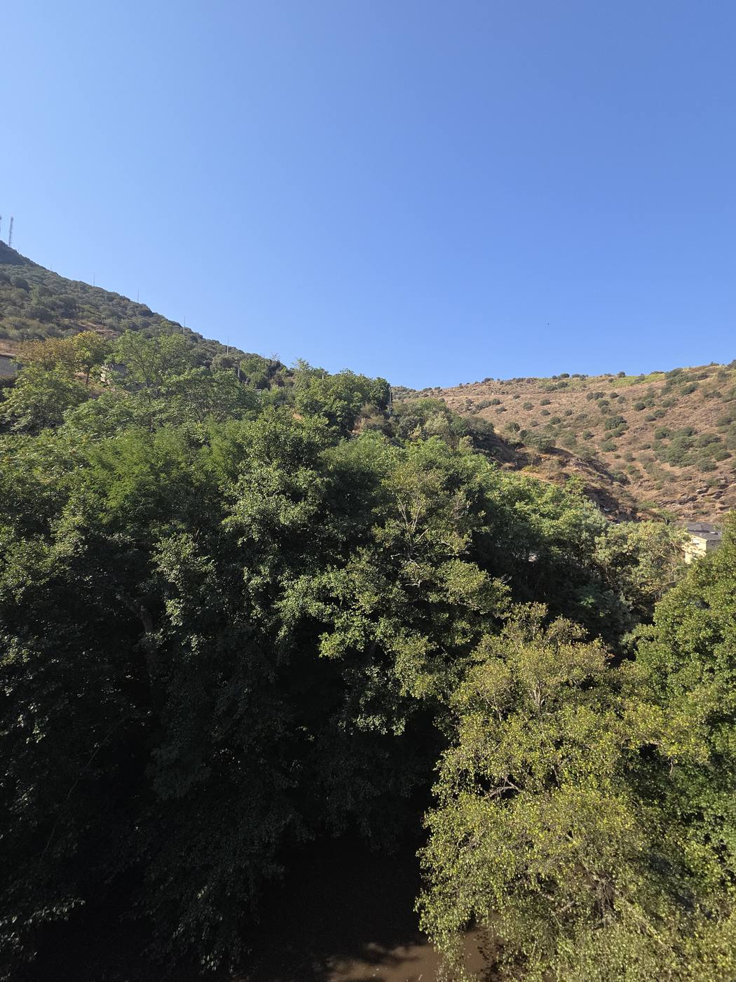 Vistas desde la terraza de la Suite La Parra